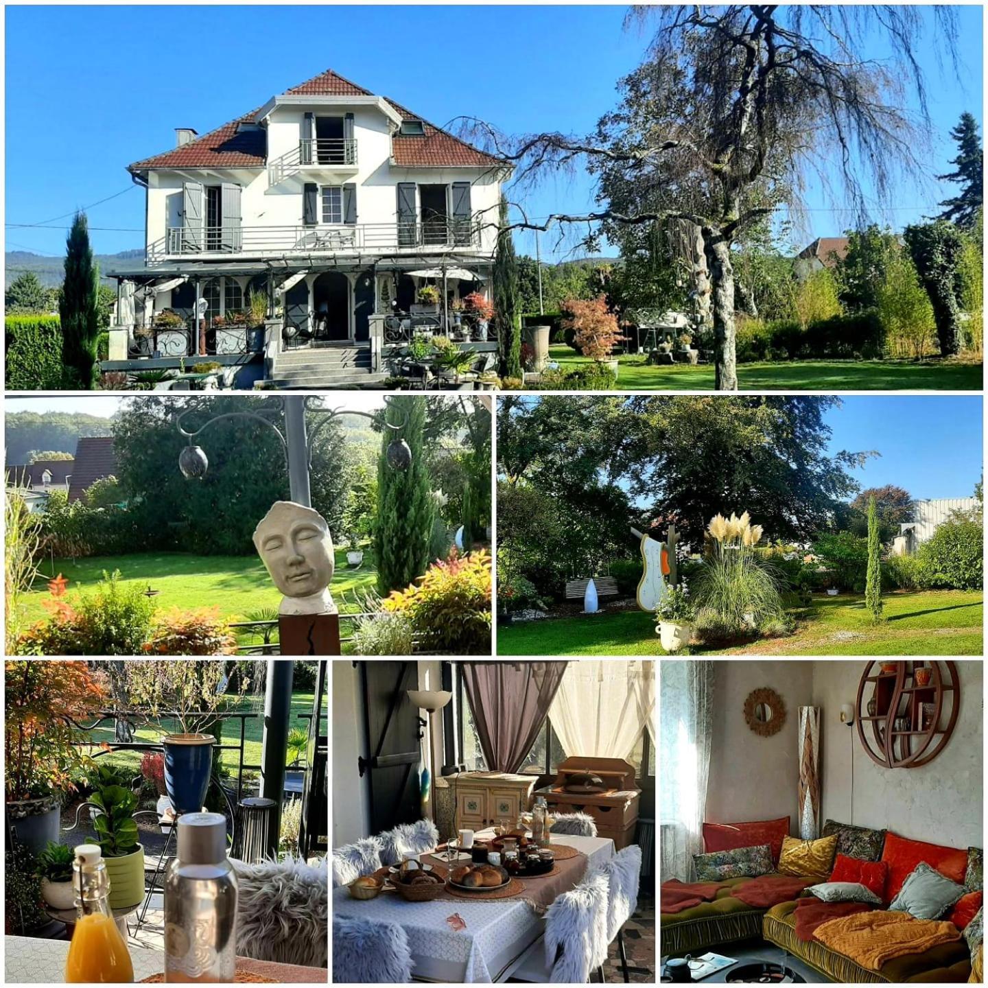 Au Temps Suspendu Bed & Breakfast Champagney Eksteriør bilde